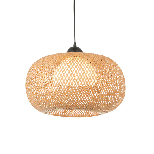 Gaia Collection Rattan Globe Pendant Light