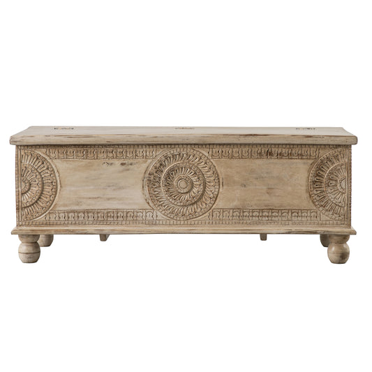 Zen Collection Mango Bench Chest